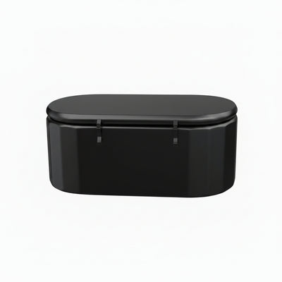 Inflatable Cold Plunge Tub - XL, Black - 150 Gallon Ice Bath - Chiller Compatible – Inflatable